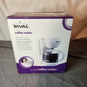 RIVAL 12-CUP Coffee Maker-NIB